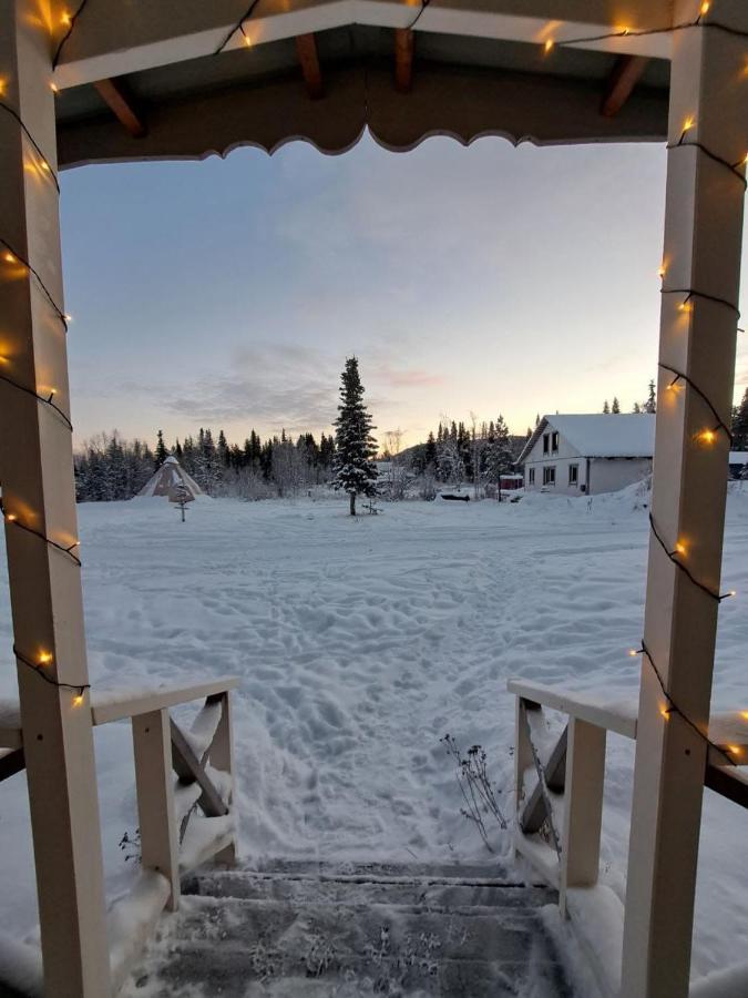 Aurora River Camp Glass Igloos & Cabins Kiruna Eksteriør bilde