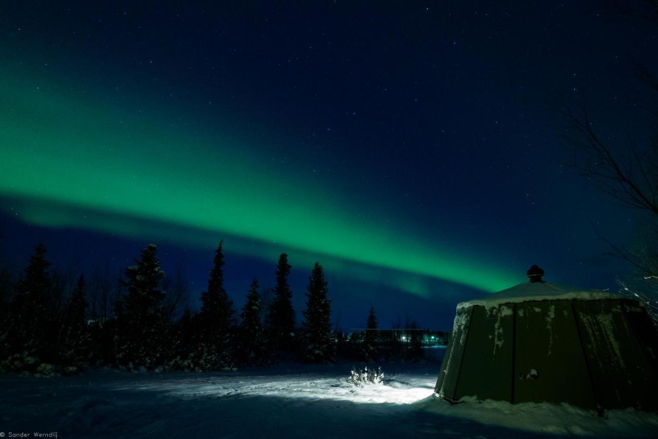 Aurora River Camp Glass Igloos & Cabins Kiruna Eksteriør bilde