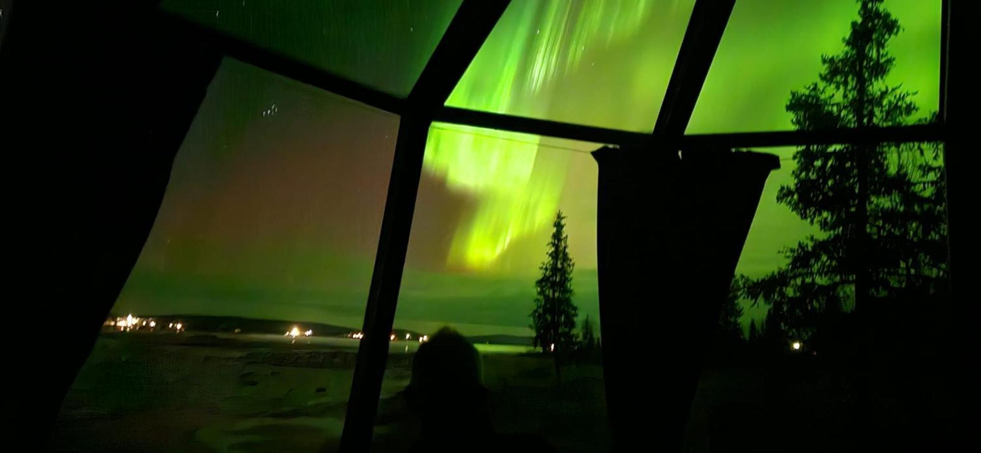 Aurora River Camp Glass Igloos & Cabins Kiruna Eksteriør bilde